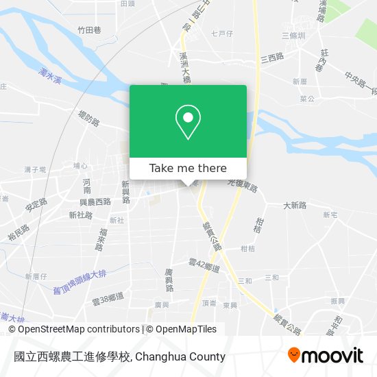 國立西螺農工進修學校 map