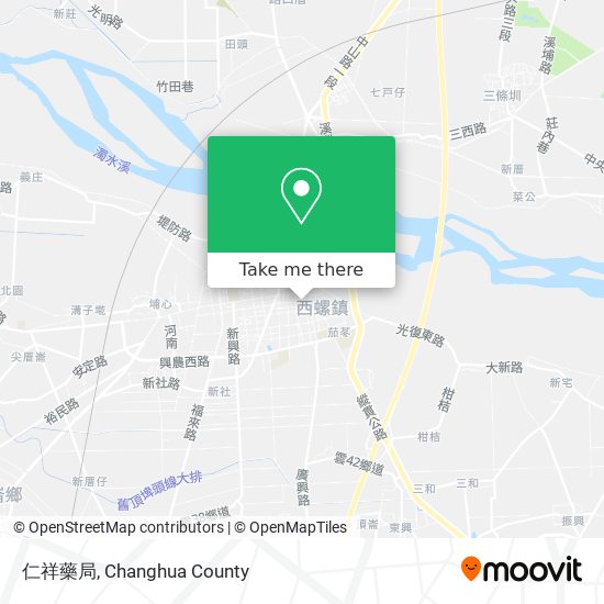仁祥藥局 map