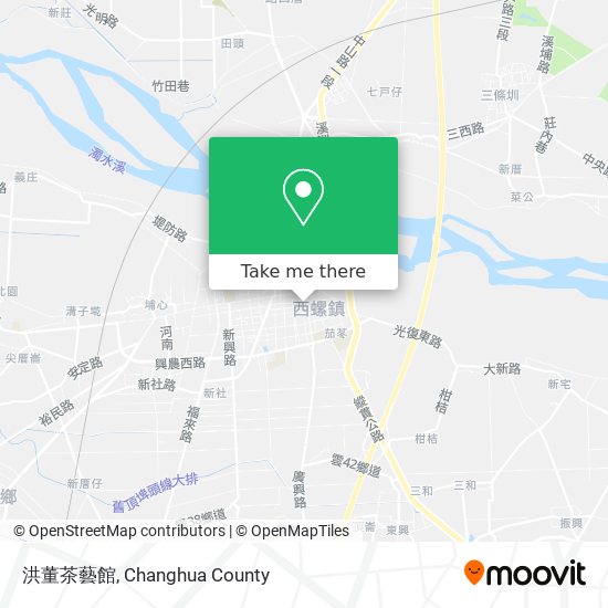 洪董茶藝館 map