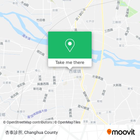 杏泰診所 map