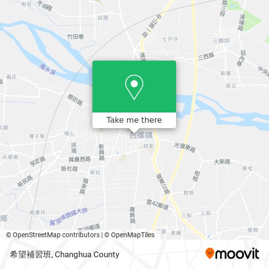 希望補習班 map