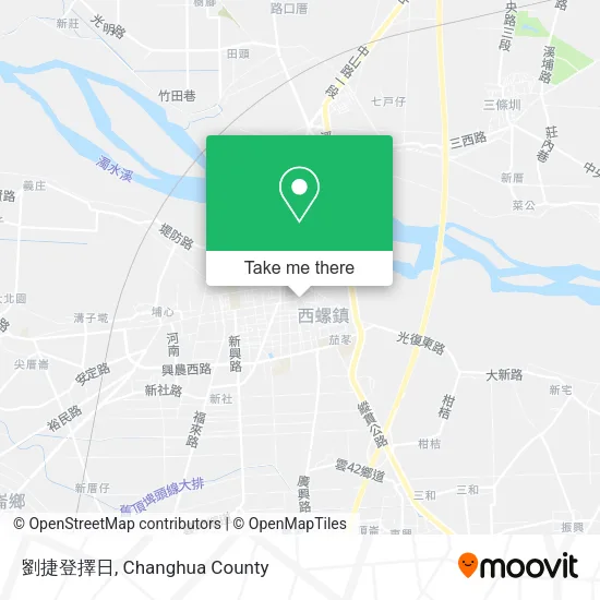 劉捷登擇日地圖