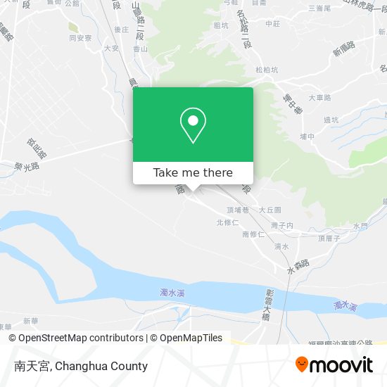 南天宮地圖