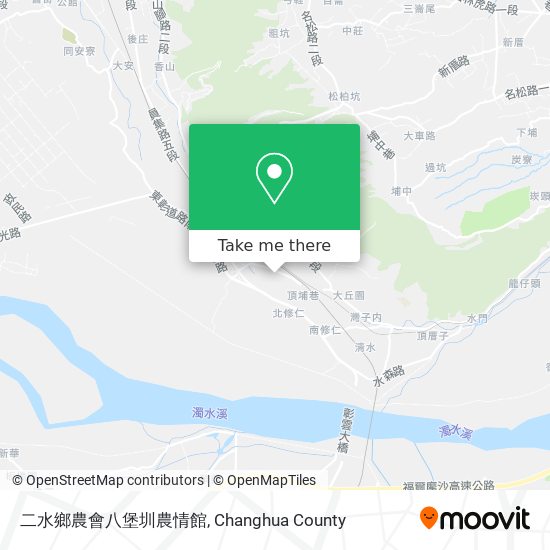 二水鄉農會八堡圳農情館 map