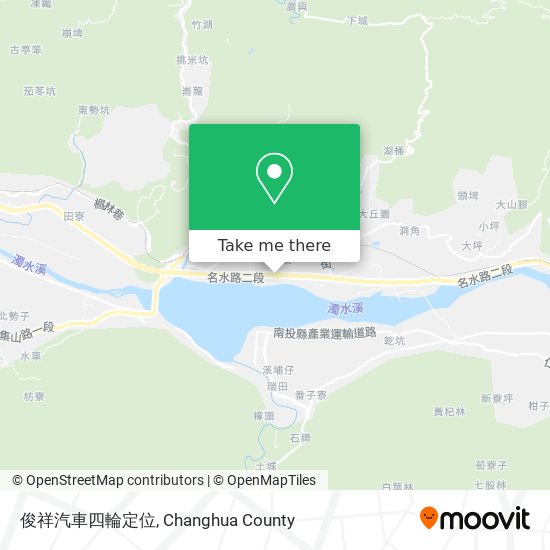 俊祥汽車四輪定位 map