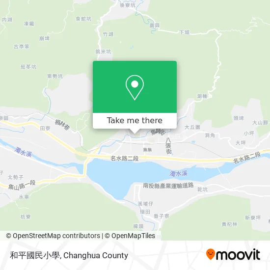 和平國民小學地圖