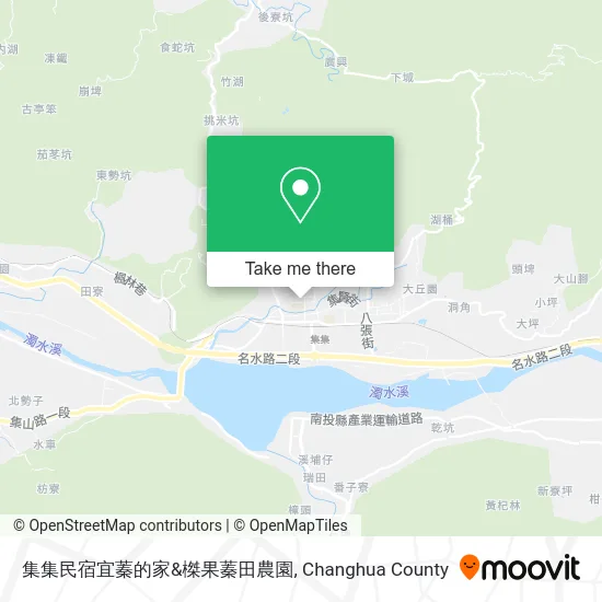 集集民宿宜蓁的家&榤果蓁田農園 map