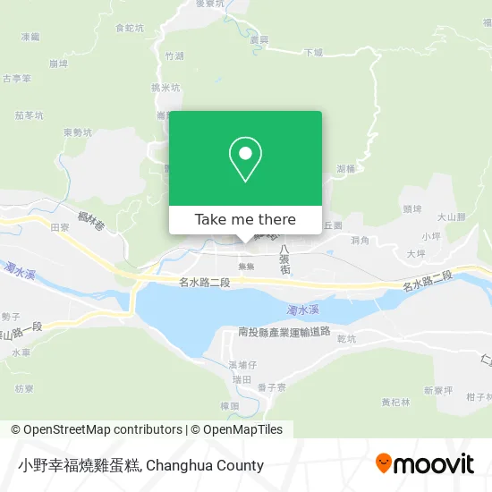 小野幸福燒雞蛋糕地圖