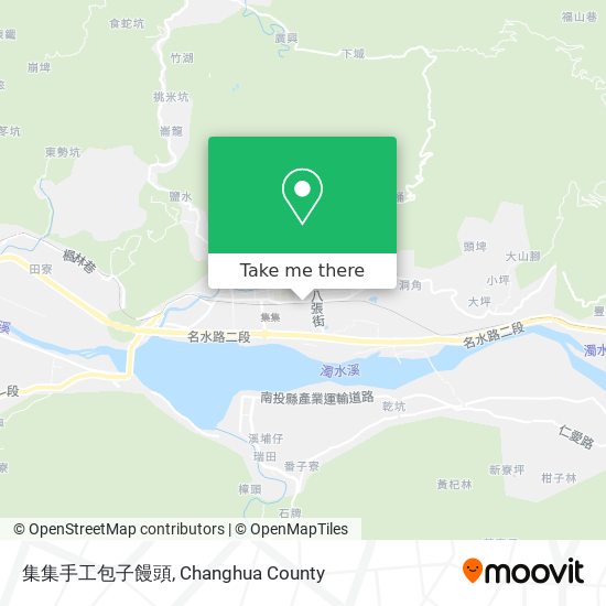 集集手工包子饅頭地圖