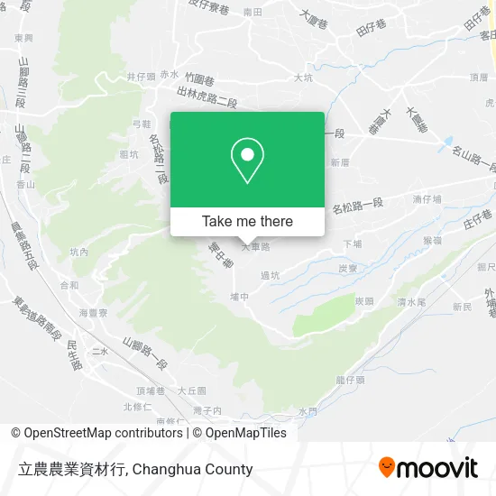 立農農業資材行地圖