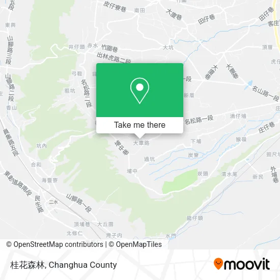 桂花森林地圖