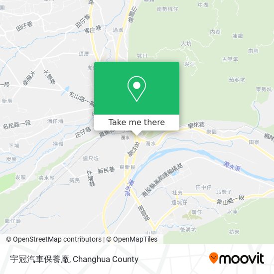 宇冠汽車保養廠地圖