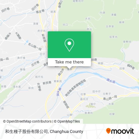 和生種子股份有限公司 map