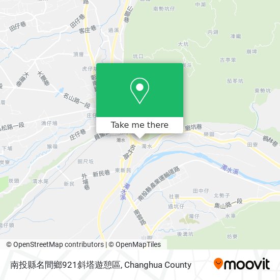 南投縣名間鄉921斜塔遊憩區 map