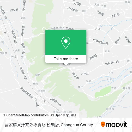 吉家鮮果汁茶飲專賣店-松嶺店 map