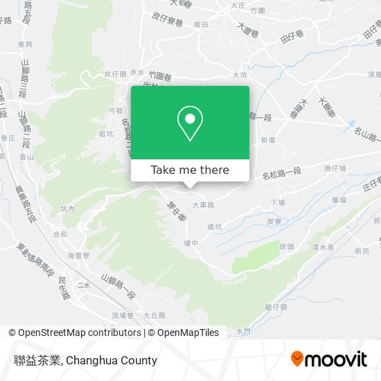 聯益茶業地圖