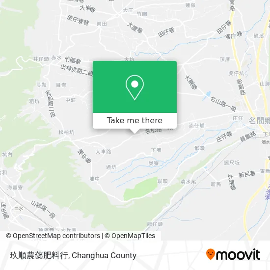 玖順農藥肥料行地圖