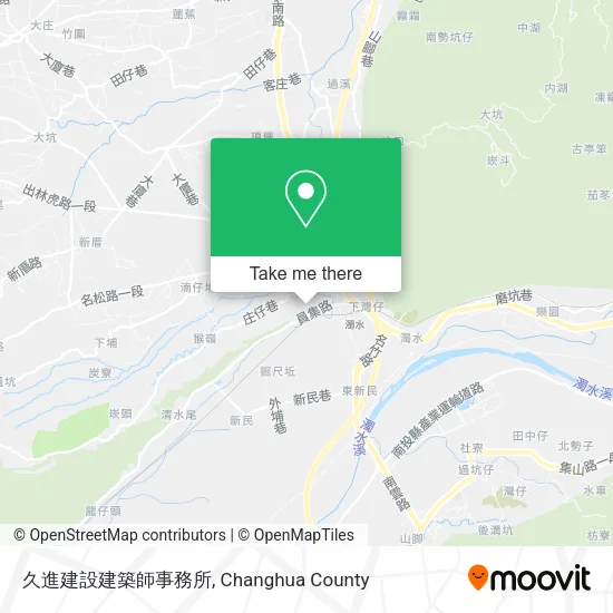 久進建設建築師事務所地圖