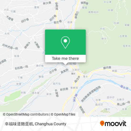 幸福味道雞蛋糕地圖