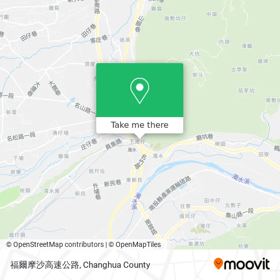 福爾摩沙高速公路 map