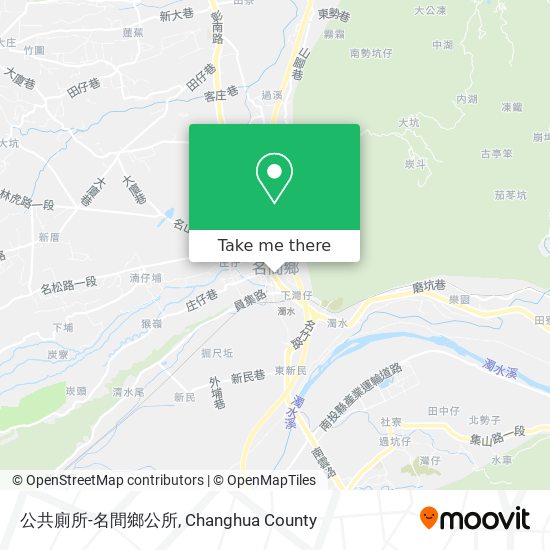 公共廁所-名間鄉公所 map