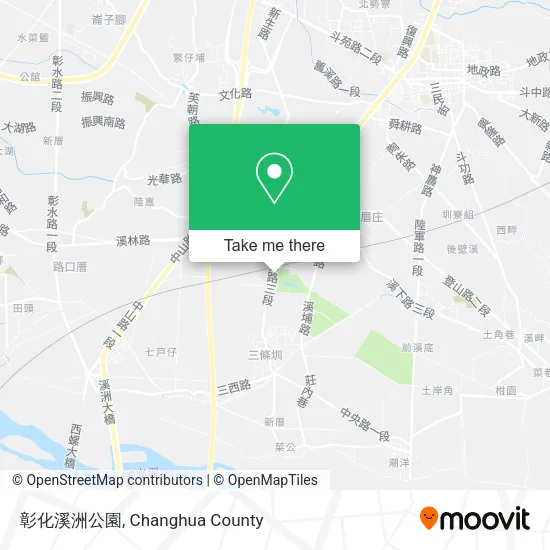 彰化溪洲公園 map