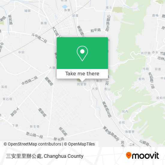 三安里里辦公處 map