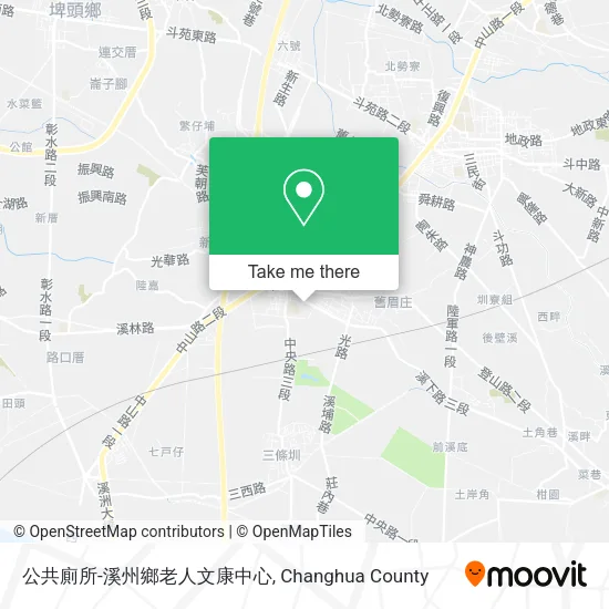 公共廁所-溪州鄉老人文康中心 map