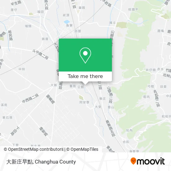 大新庄早點 map