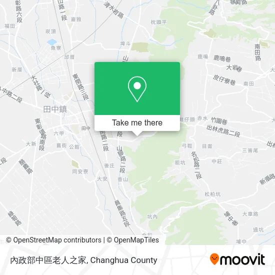 內政部中區老人之家 map
