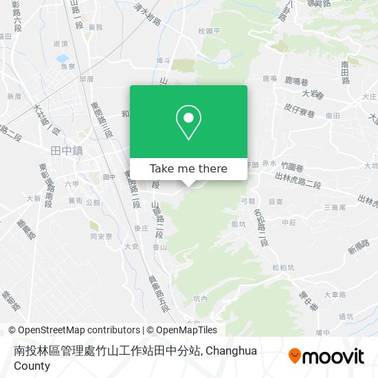 南投林區管理處竹山工作站田中分站 map