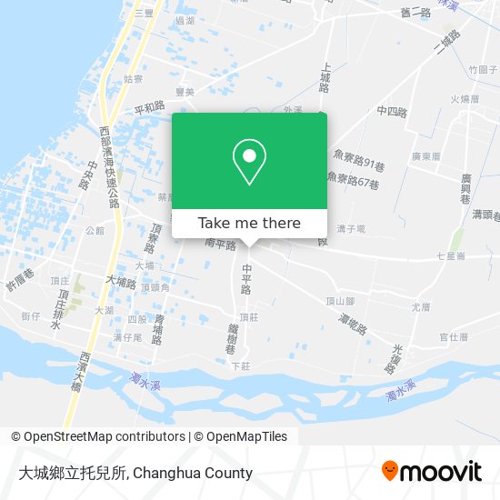 大城鄉立托兒所地圖