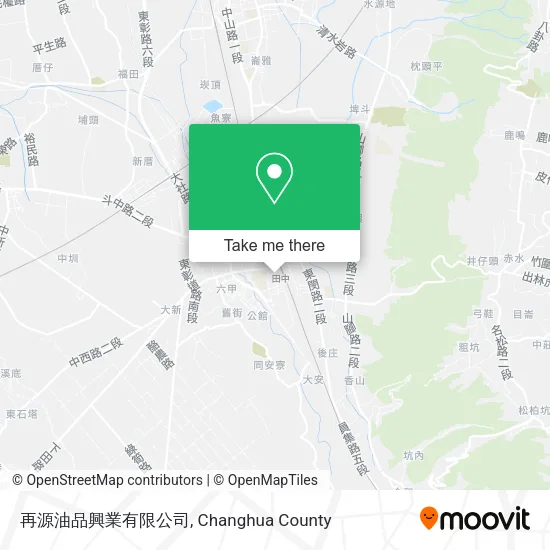 再源油品興業有限公司 map