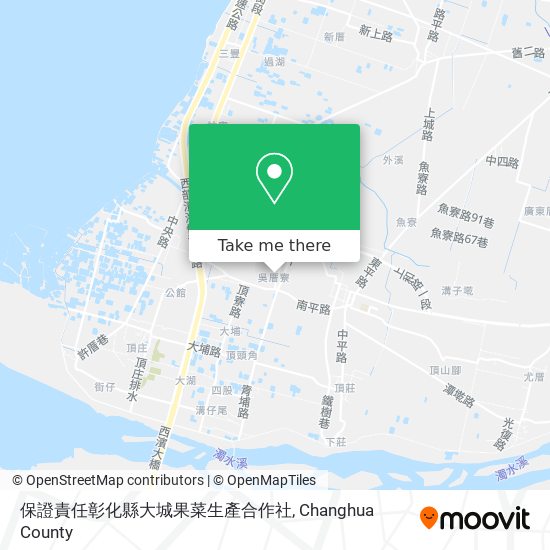 保證責任彰化縣大城果菜生產合作社 map