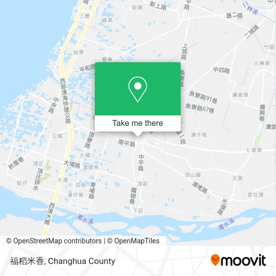 福稻米香地圖