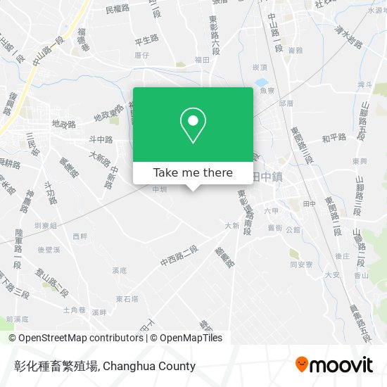 彰化種畜繁殖場 map