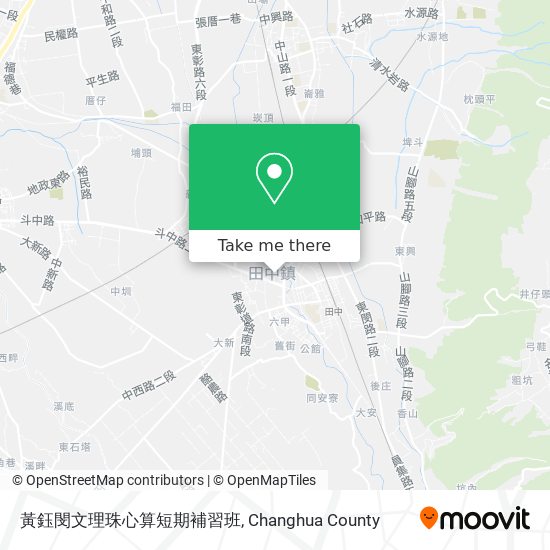 黃鈺閔文理珠心算短期補習班地圖