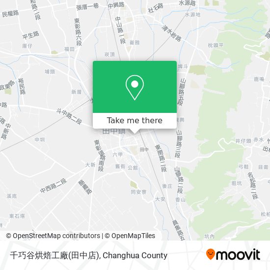 千巧谷烘焙工廠(田中店) map
