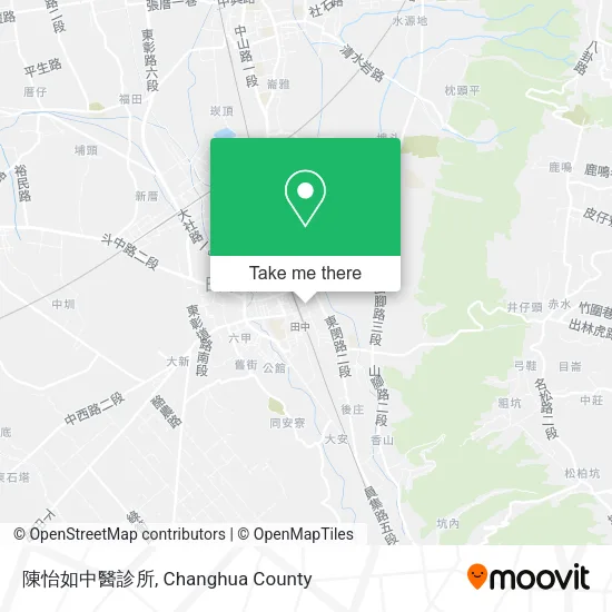 陳怡如中醫診所地圖