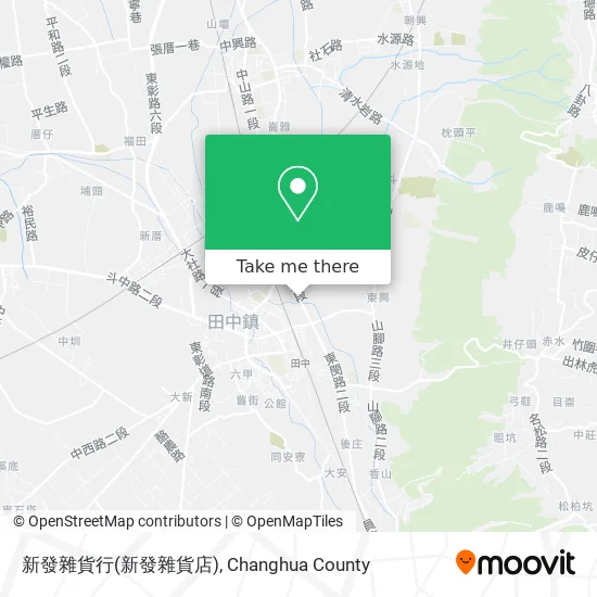 新發雜貨行(新發雜貨店)地圖