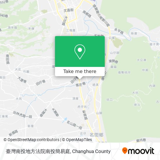 臺灣南投地方法院南投簡易庭 map
