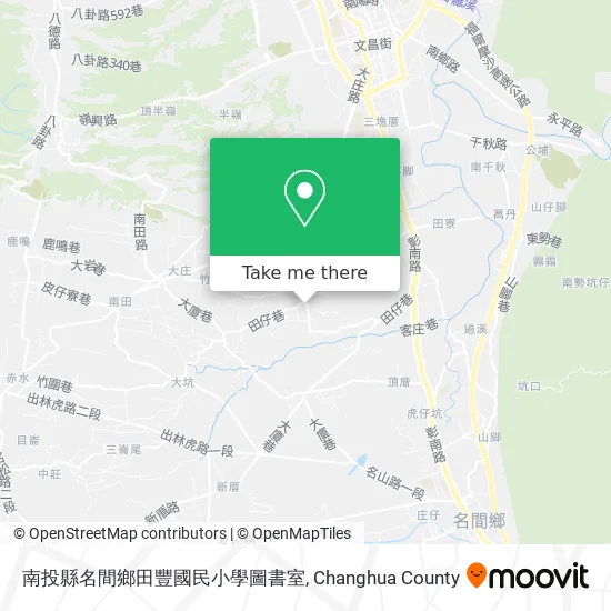 南投縣名間鄉田豐國民小學圖書室 map