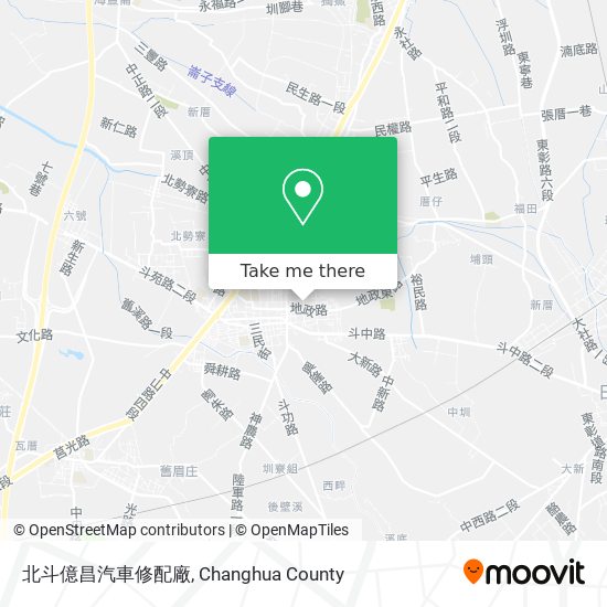 北斗億昌汽車修配廠 map