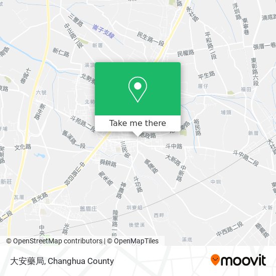 大安藥局 map
