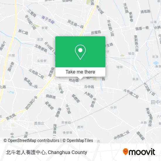 北斗老人養護中心地圖