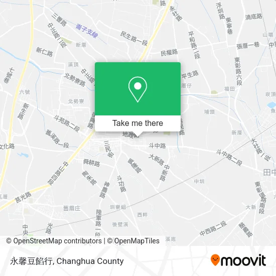 永馨豆餡行地圖
