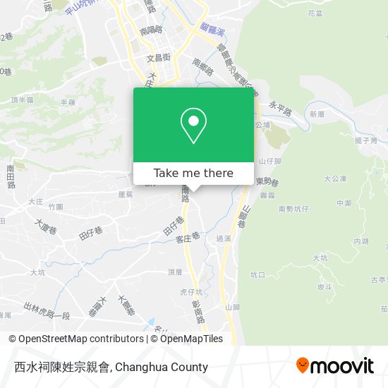 西水祠陳姓宗親會 map