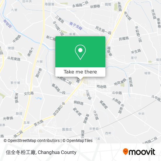 信全冬粉工廠 map