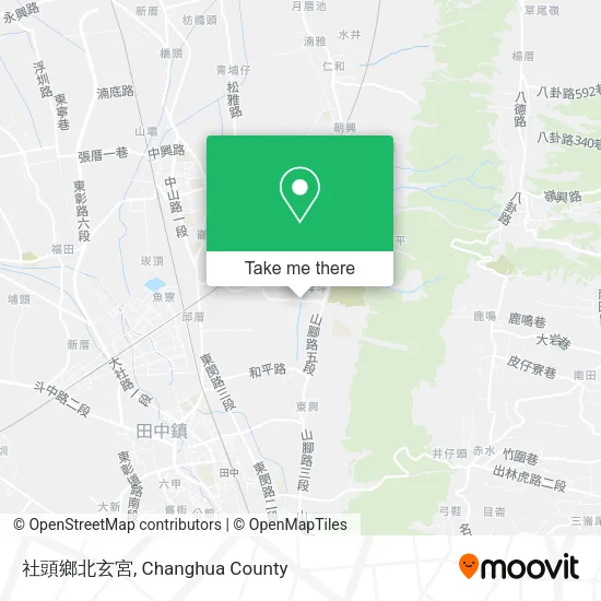 社頭鄉北玄宮 map