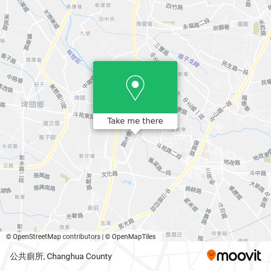 公共廁所 map